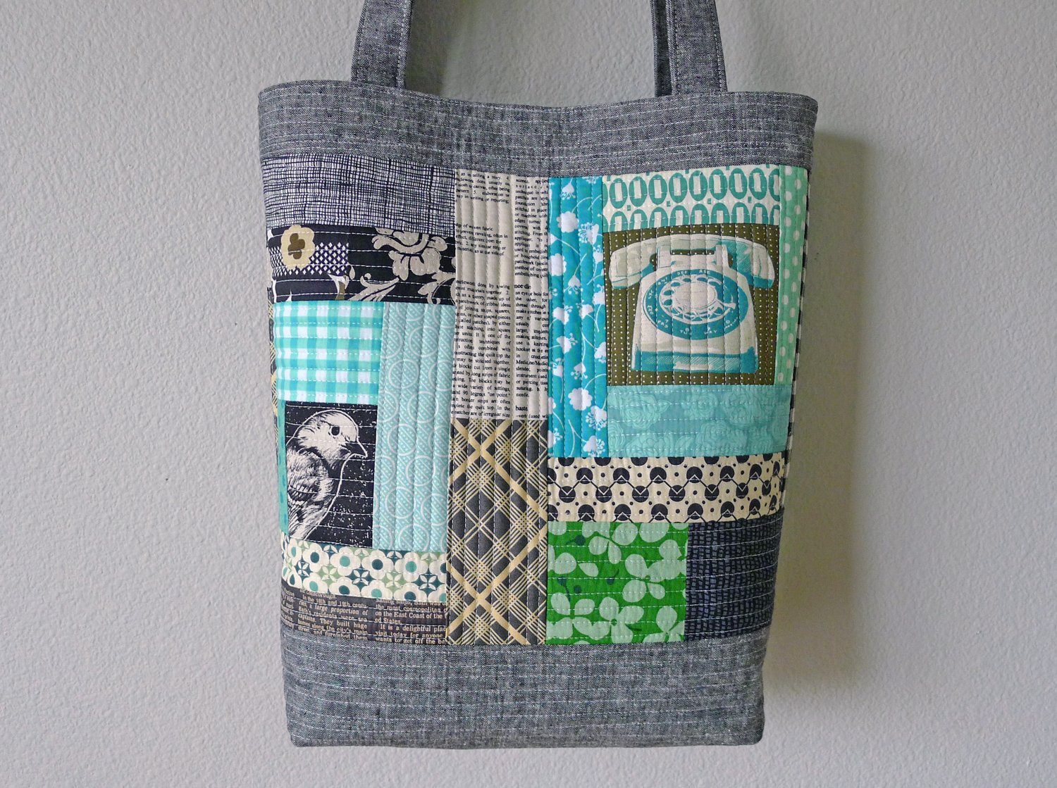 quilted tote pattern