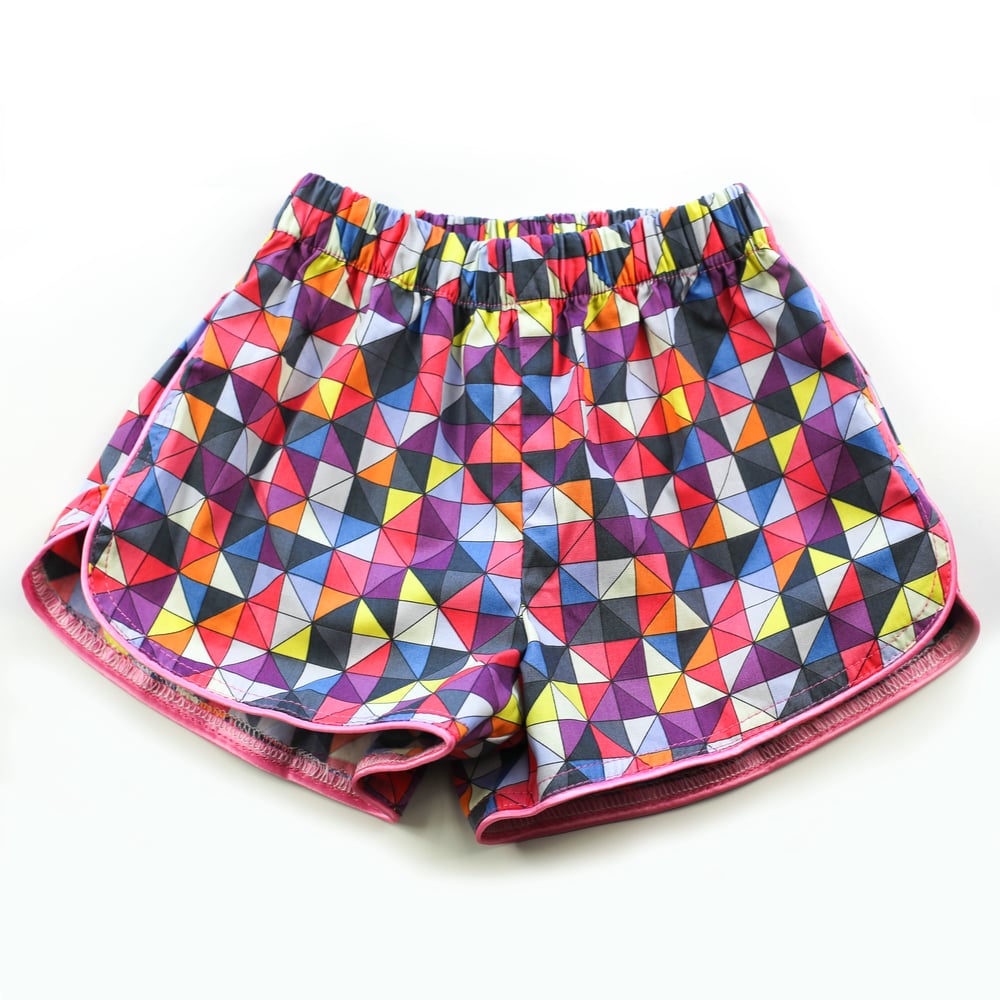 Image of Little Traveller Shorts - Inka Harlequin
