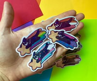 Image 1 of 🌈Comet Kitties! | Pride Vinyl Stickers