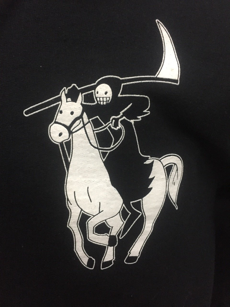 Horse zip up discount hoodie