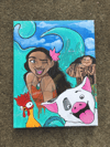 Moana and friends 