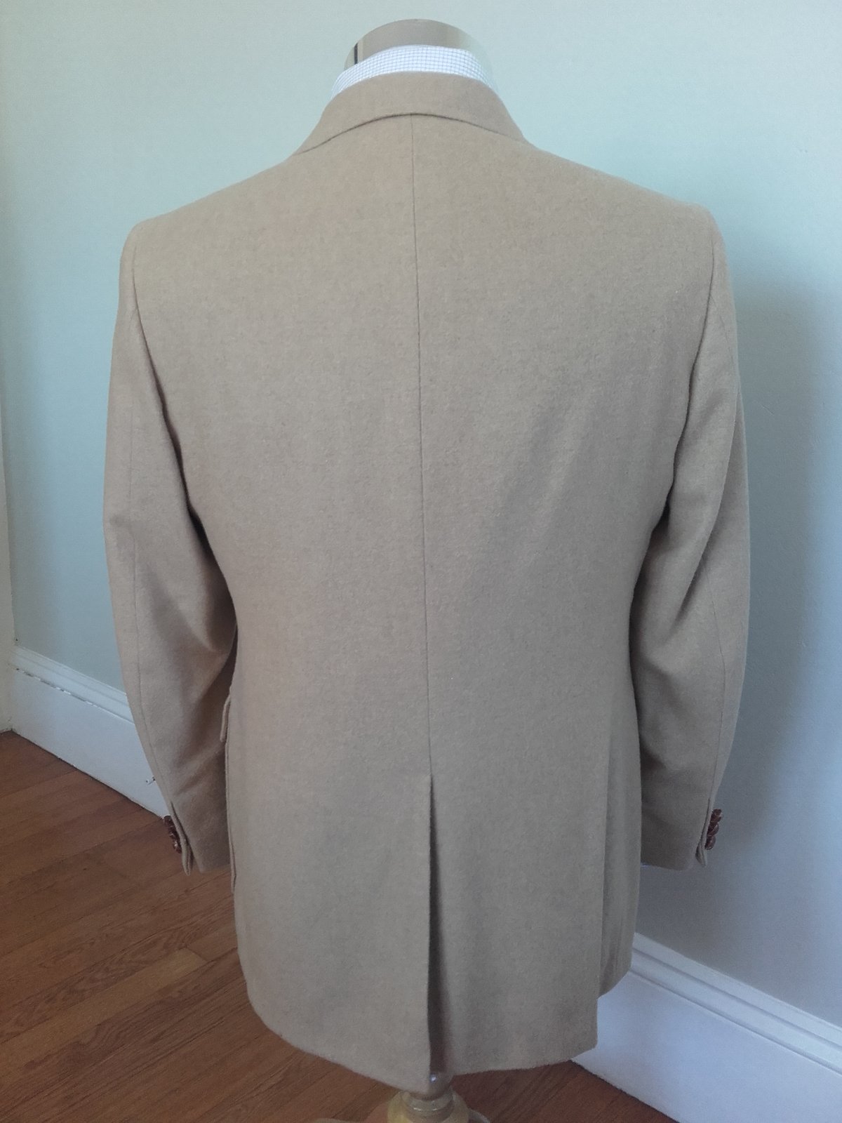 38 Short | Vintage Mongolian Camel Hair Sport Coat | Flute & Rye