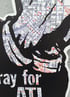 Pray For ATL Map Junior Cut Out Print! Image 2