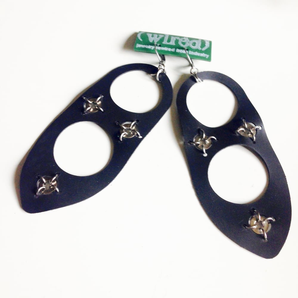 Image of Gasket Case Earrings