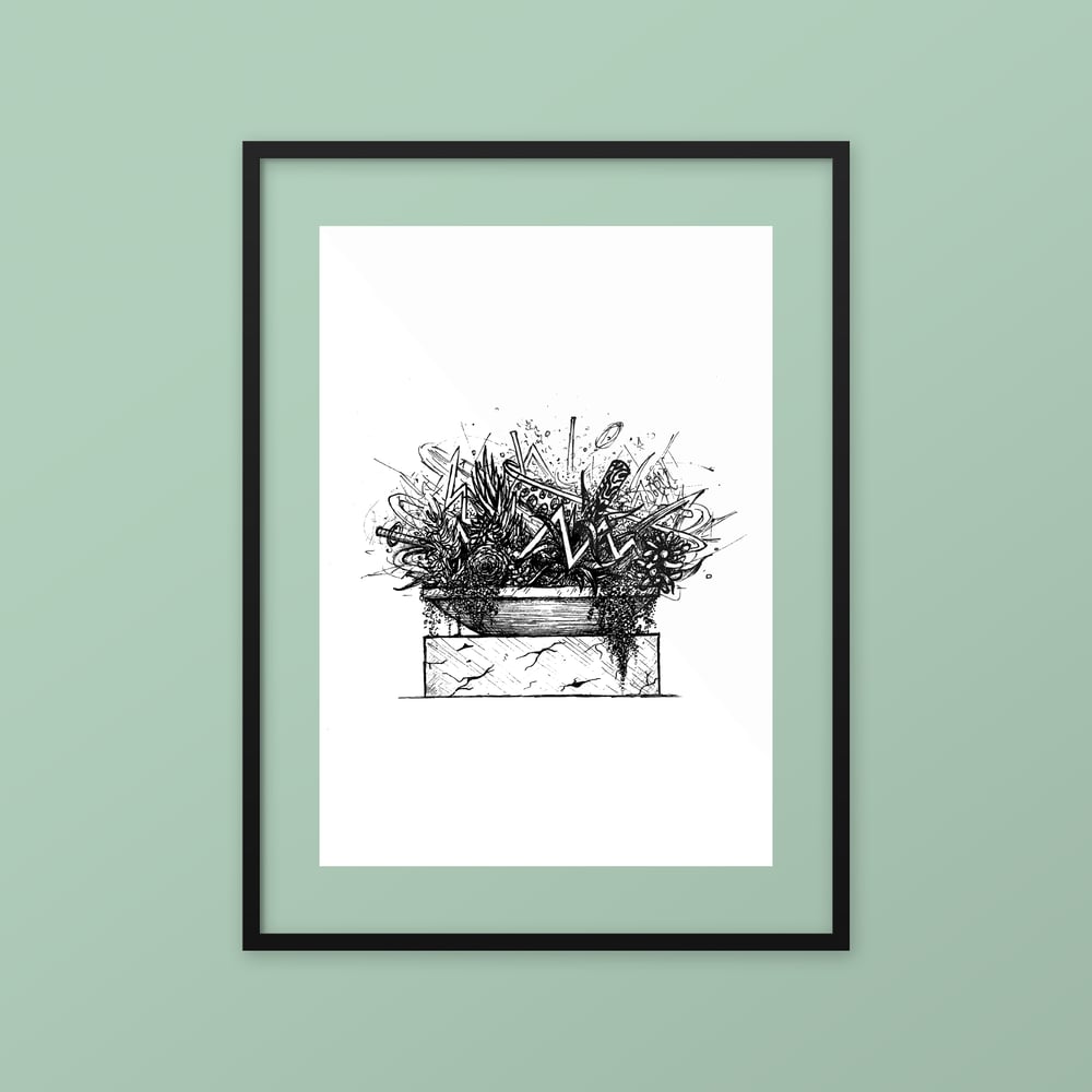 Image of Hidden Nature - Original Pen Drawings