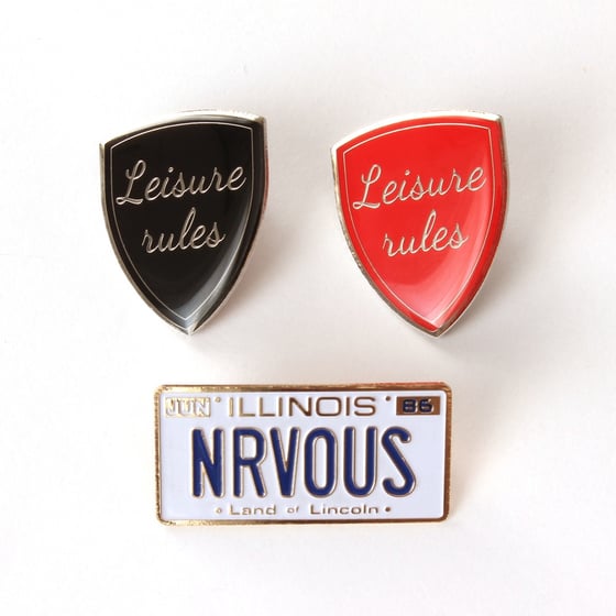 Image of Ferris Bueller inspired pins