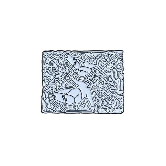 Image of Doubles Maze Pin 