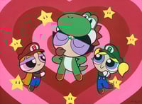 Super Powerpuff Sisters - PPG x SMB Print