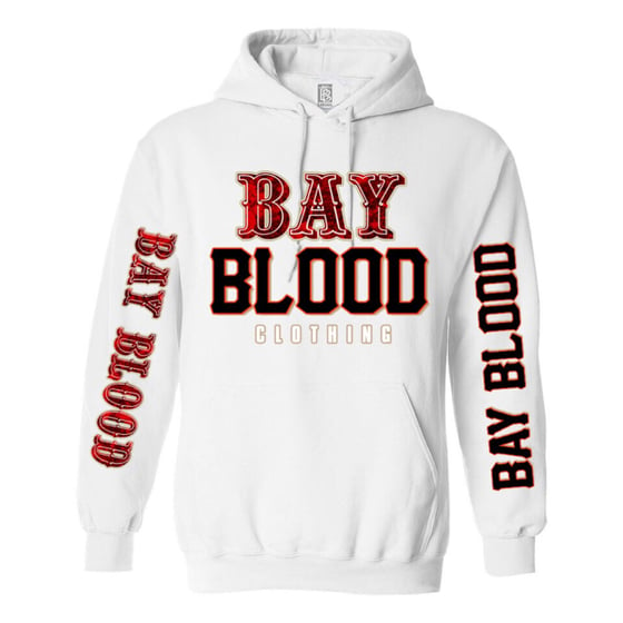 Image of "Frisco" Bay Blood Hoodie (white)