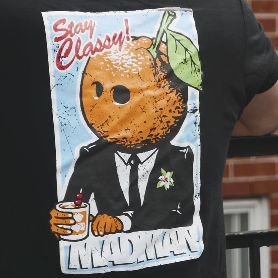 Image of T-shirt Madman ft. Chris B. Demuri