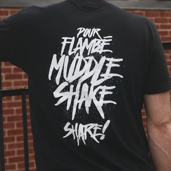 Image of T-shirt Castro Flambé