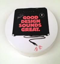Image 2 of "Good Design Sounds Great" vinyl sticker