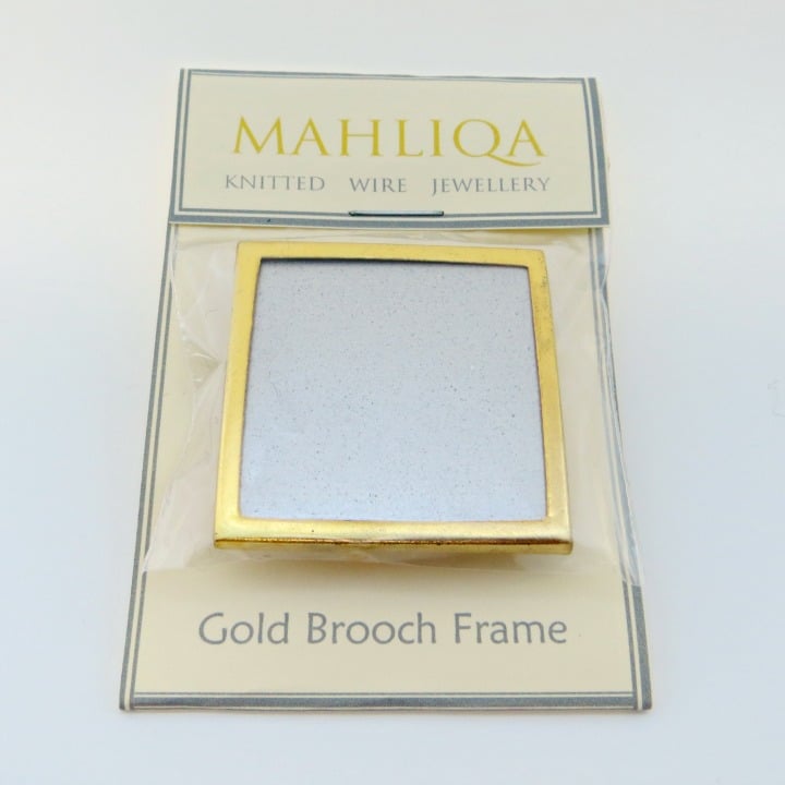 Image of Gold Brooch Frame