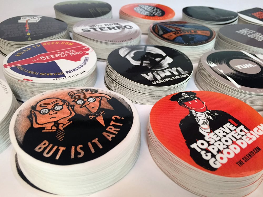 **STICKER EXTRAVAGANZA** - Vinyl sticker SPECIAL!