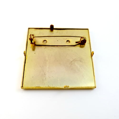 Image of Gold Brooch Frame