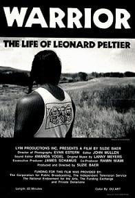 Image of Poster - Warrior The Life of Leonard Peltier