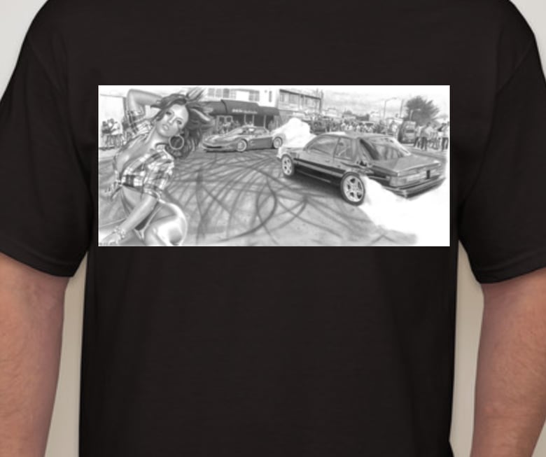 Image of High Sidin 2 Black T-Shirt