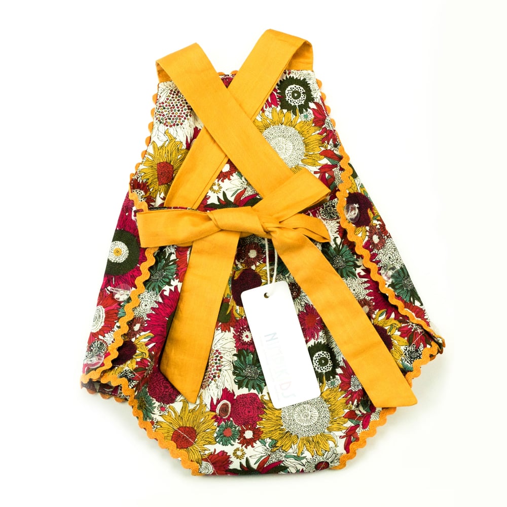 Image of Vintage Bambini Playsuit - Evening Sunflower