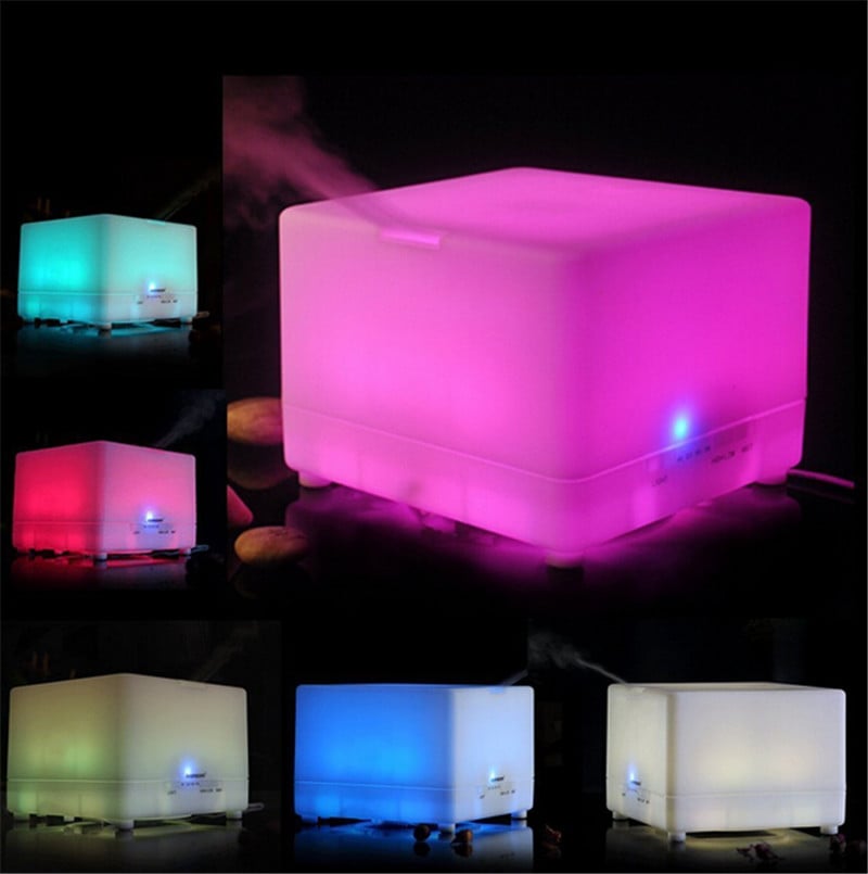 Image of Ultrasonic Aroma Cool Mist Essential Oil Aromatherapy Diffuser Humidifier 700ml