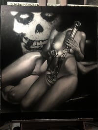 'LAST CARESS' - Large 60 x 46" - Limited Edition Museum Archival Print