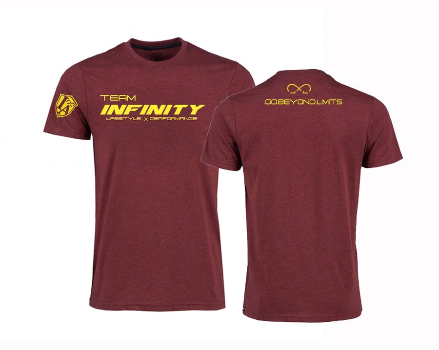 Image of Performax T-Shirt Lux Gold Burguny Edition