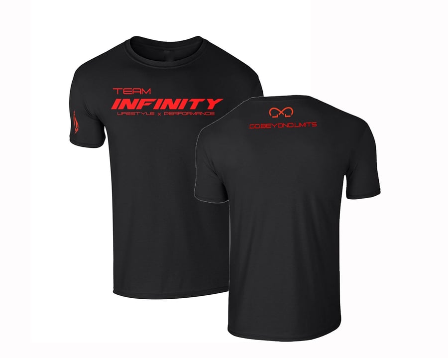 Image of Performax T-shirt Ferrari Red Black Edition