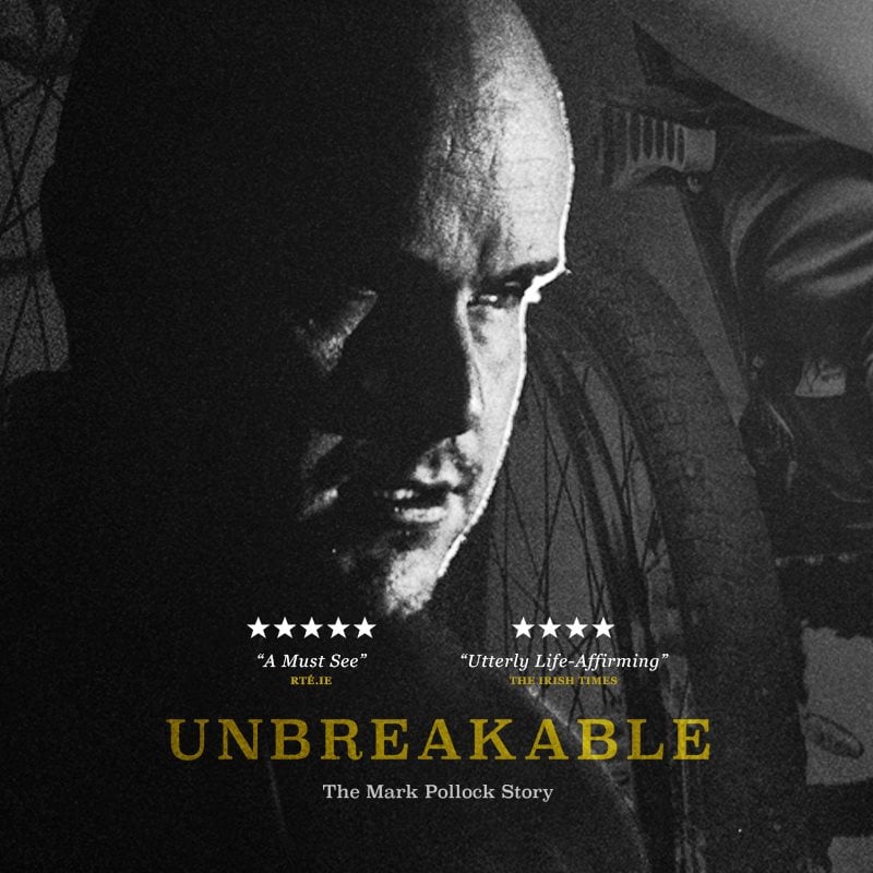 Image of Unbreakable: The Mark Pollock Story DVD
