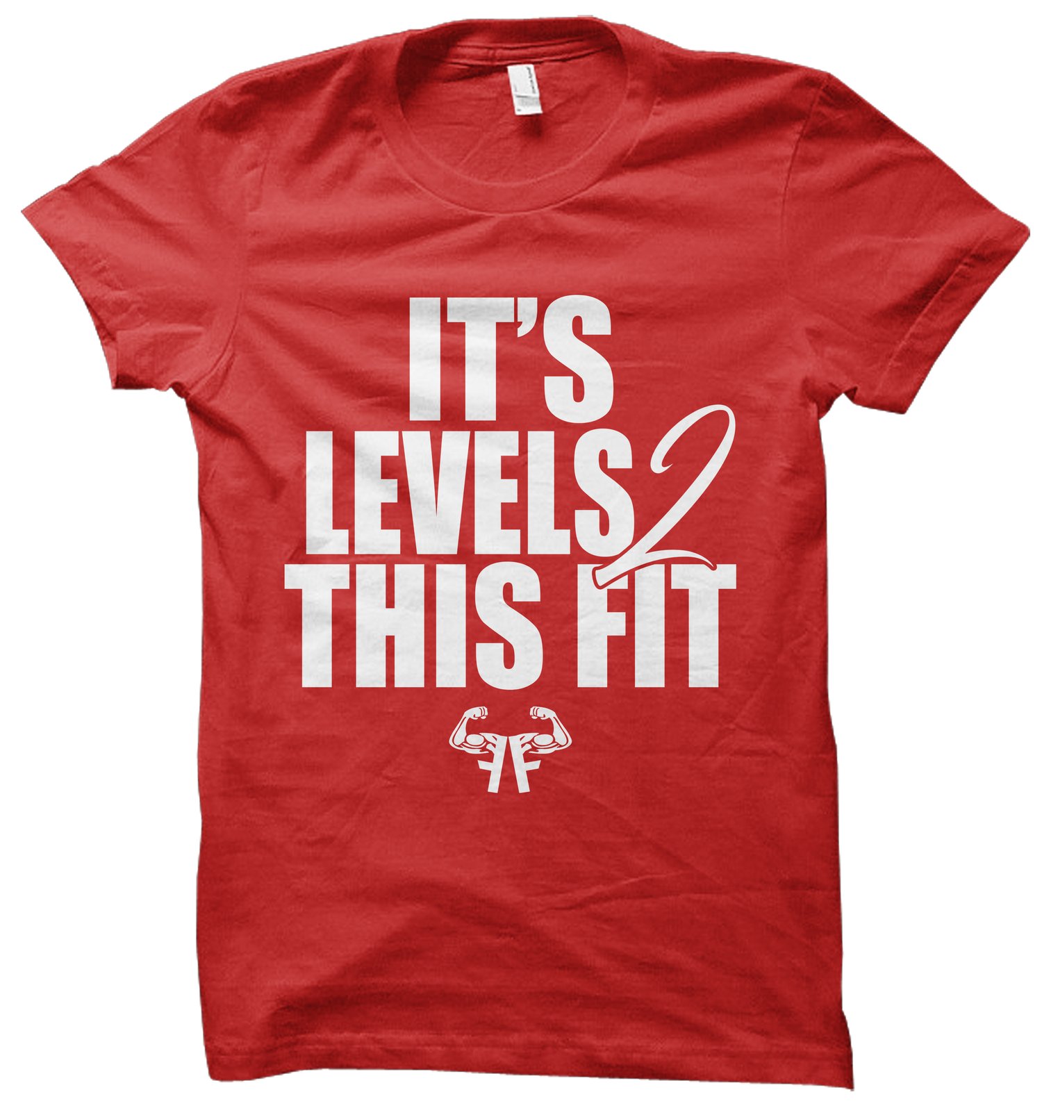 Levels Tee - Red / White