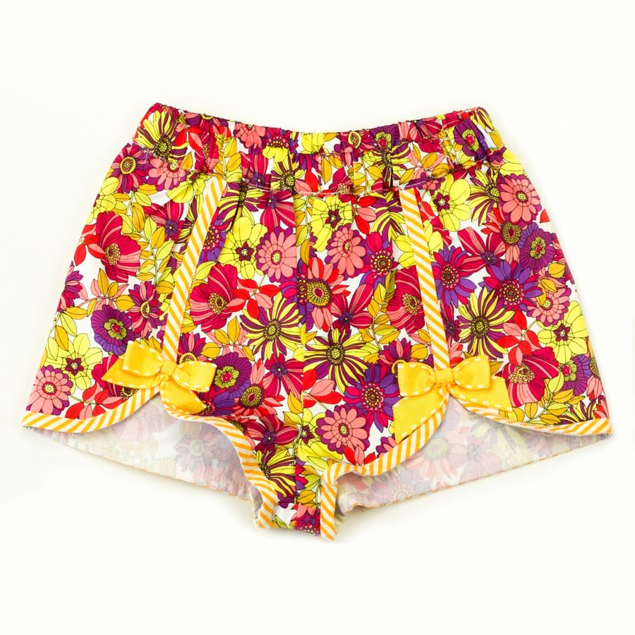 Image of Polly Vintage Bow Shorts - Lovechild