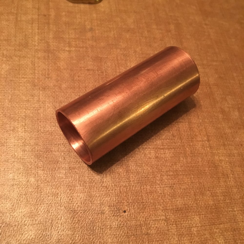 Image of Copper guitar slide