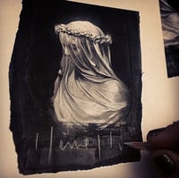 Image 1 of 'WHITE WIDOW' - Miniature Open Edition Print