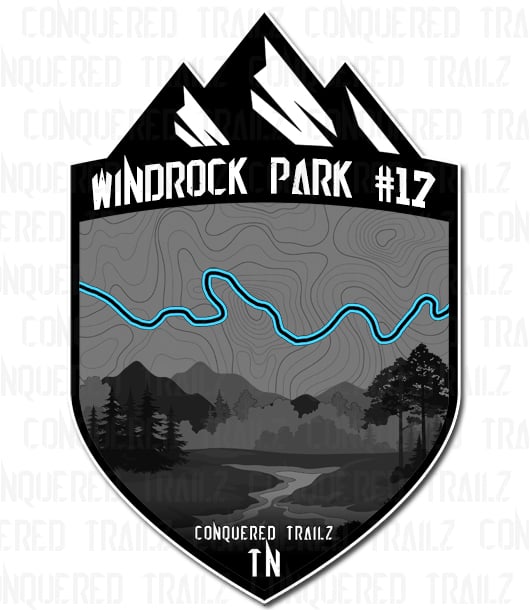 Image of "Windrock Park #17" Trail Badge