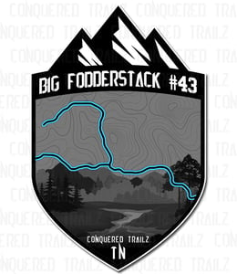 Image of "Big Fodderstack #43" Trail Badge