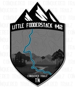 Image of "Little Fodderstack #42" Trail Badge