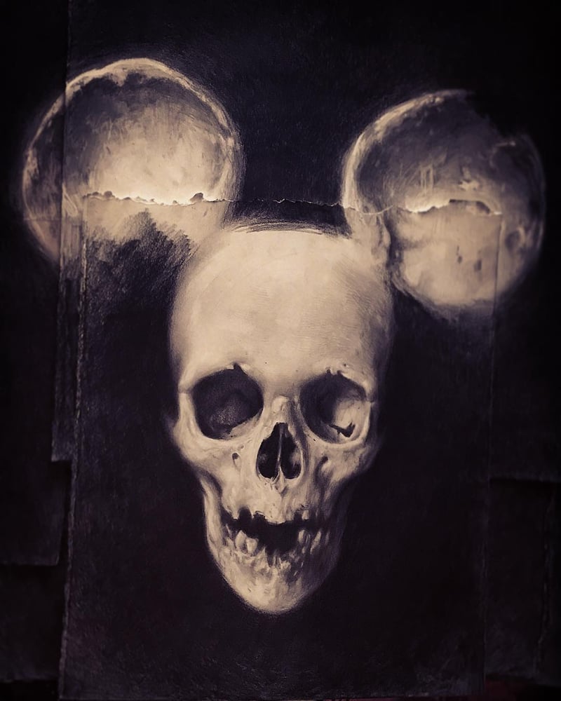 Image of 'SKULL MOUSE' -  Limited Edition Museum Archival Print