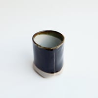 B & W Seamed Mug