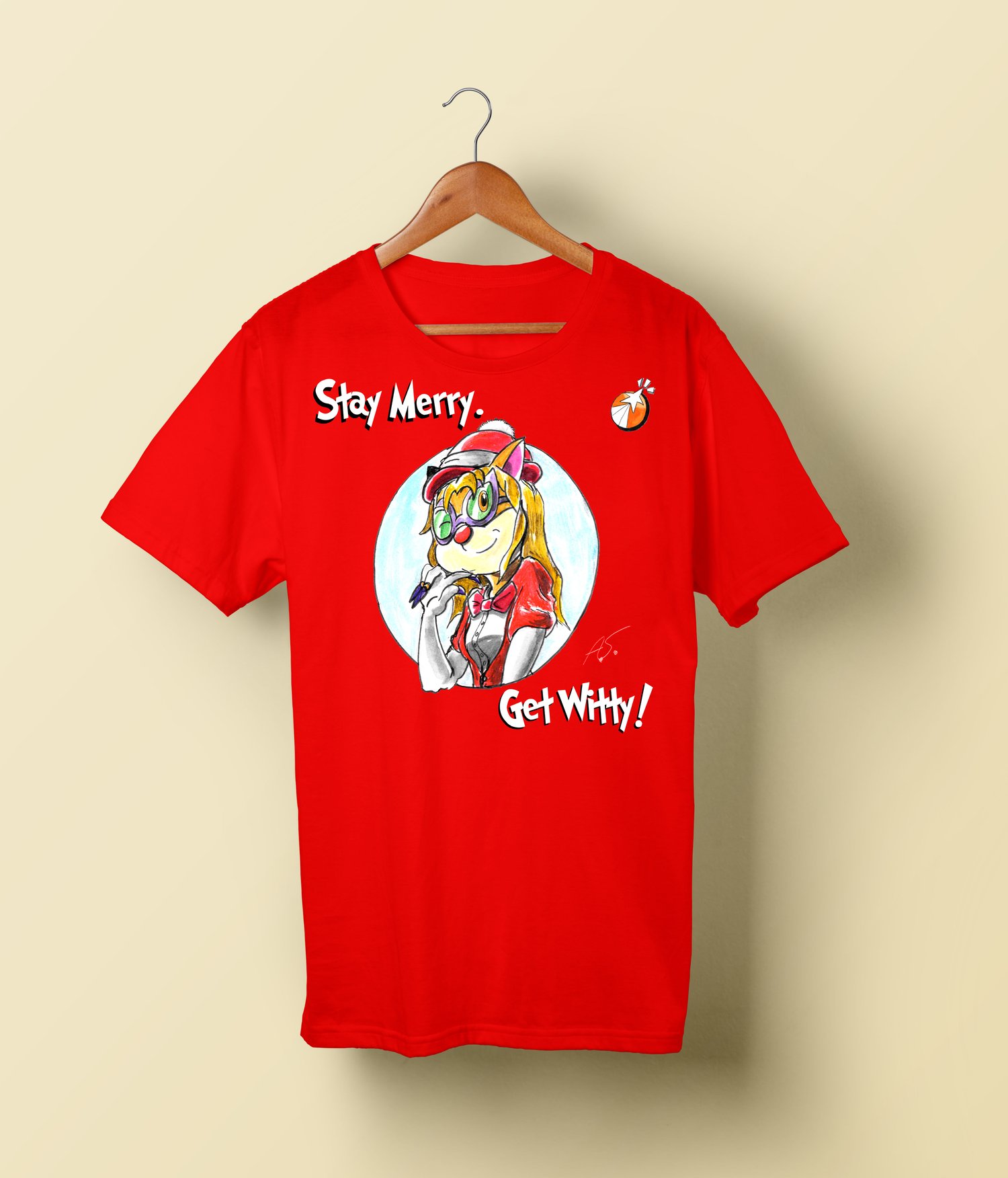 Image of SolForce Christmas T-Shirt: Stay Merry. Get Witty!