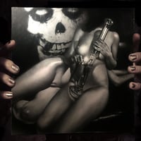 'LAST CARESS' - Miniature Open Edition Print