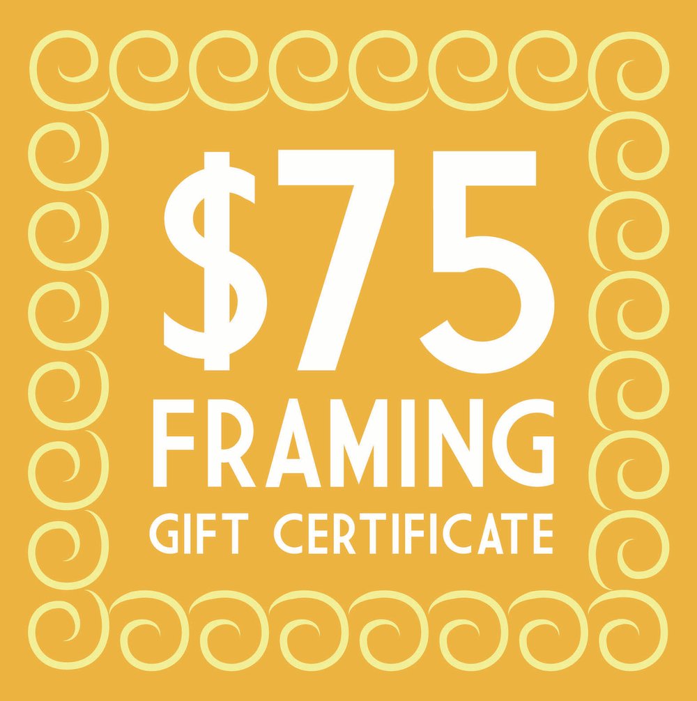 Image of $75 Trinity Framing Gift Certificate