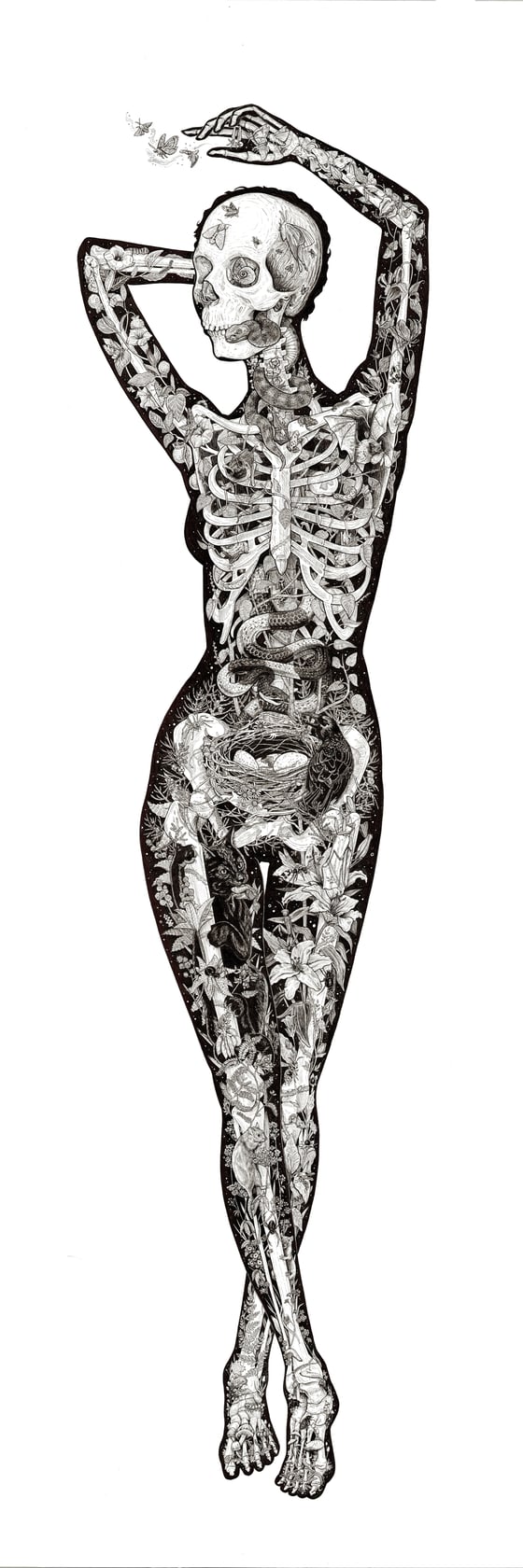 Image of Chorea Ex Domina Mortem - Large-Scale Print