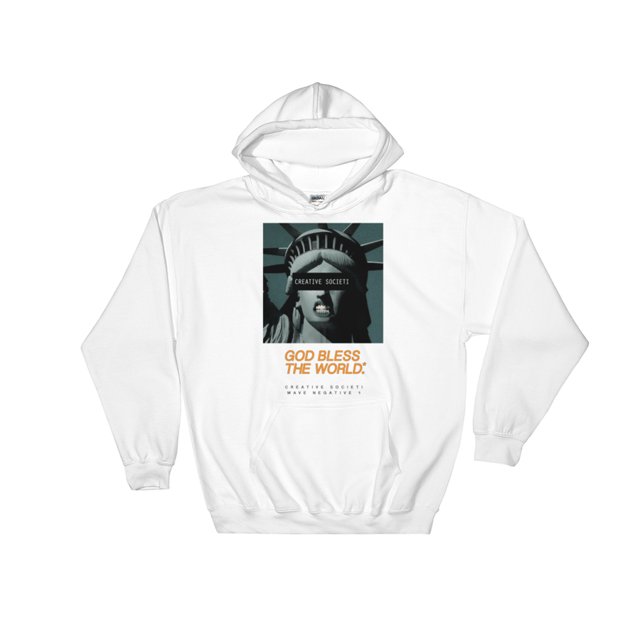 Image of Freedom Hoodie (Crystal White)