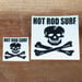 Image of Skull Sticker ~ HOTRODSURF ~ Hot Rod Surf ® - Decal