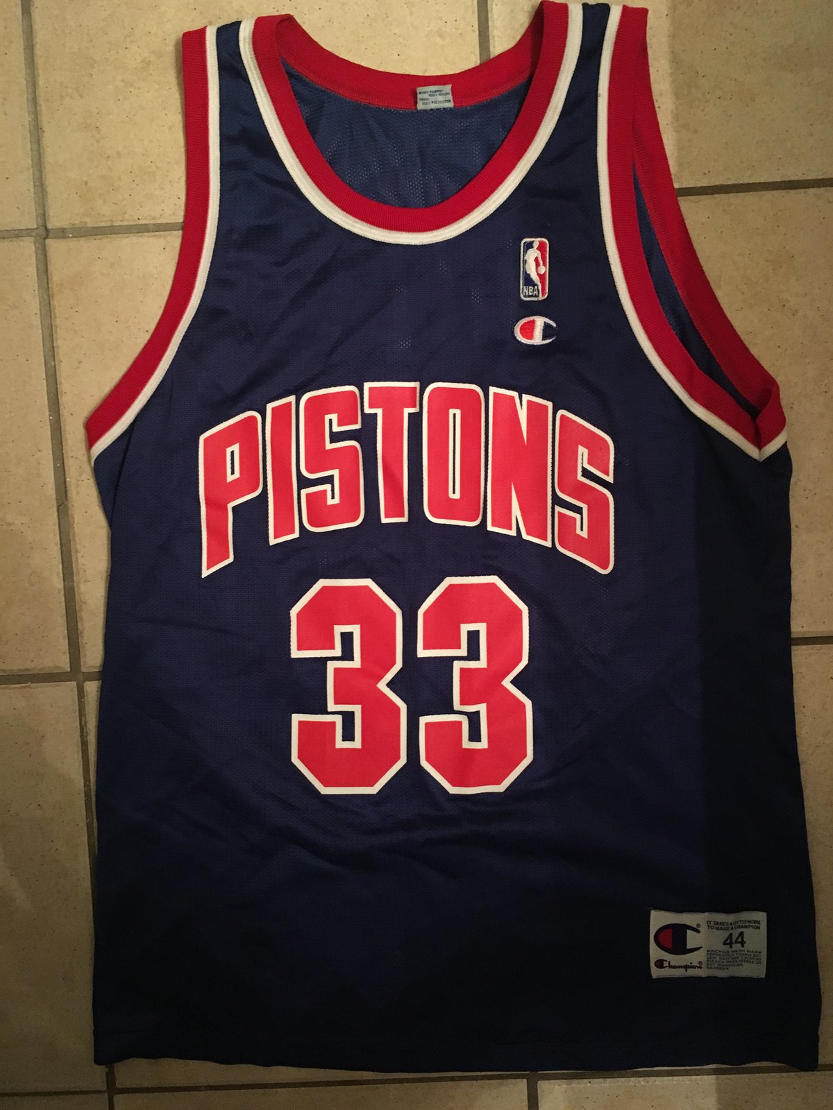 grant hill pistons jersey champion