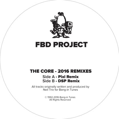 Image of BTRP002   FBD Project 12" Vinyl Double Pack