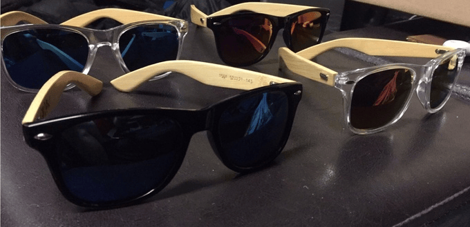 Image of Shadow Co. Bamboo Sunglasses
