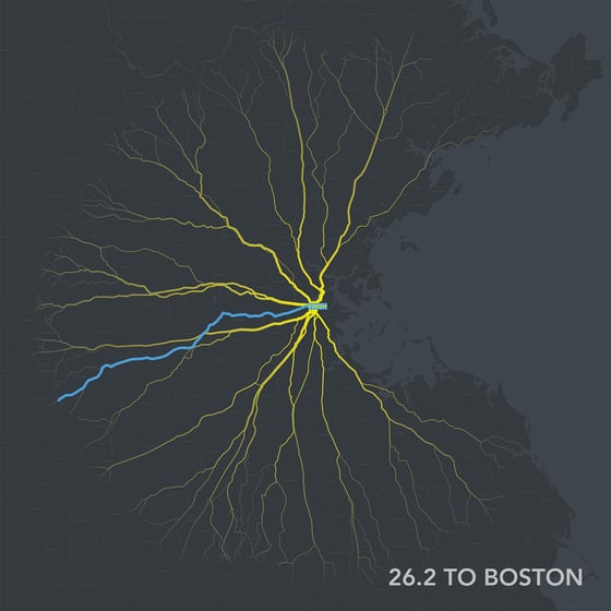 Image of 26.2 to Boston
