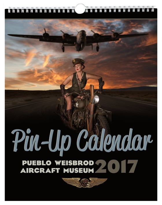 Image of Deluxe 11x14 2017 Pueblo Weisbrod Aircraft Calendar