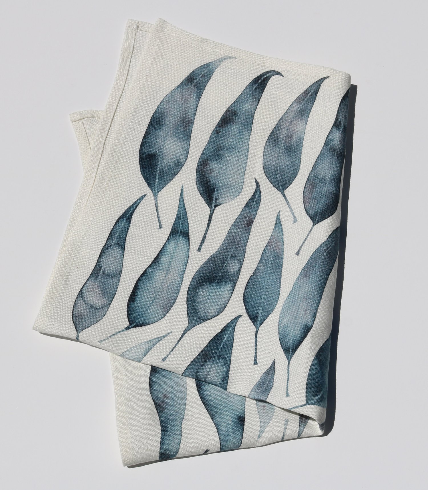 Image of Silver Princess Linen Tea Towel