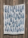 Silver Princess Linen Tea Towel