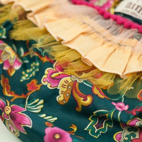 Image of Bambini Ruffled Pilchers - Teal